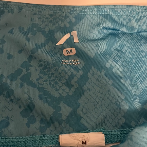 TEAL Size Medium - Athletic Works Women's Bike Shorts - Moisture-Wicking - Picture 2 of 3